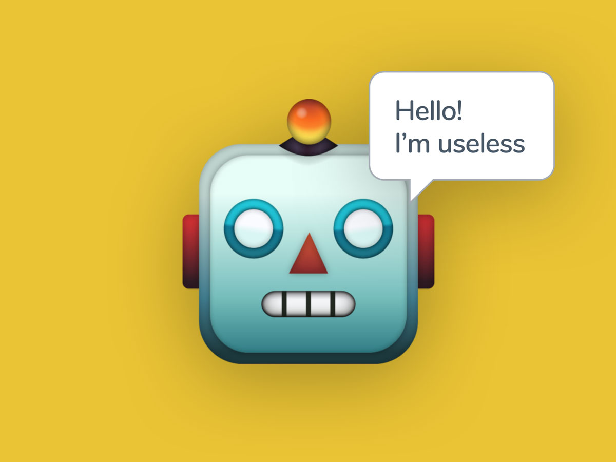 Why chatbots will never be popular | The Smiling Hippo® | Creative ...